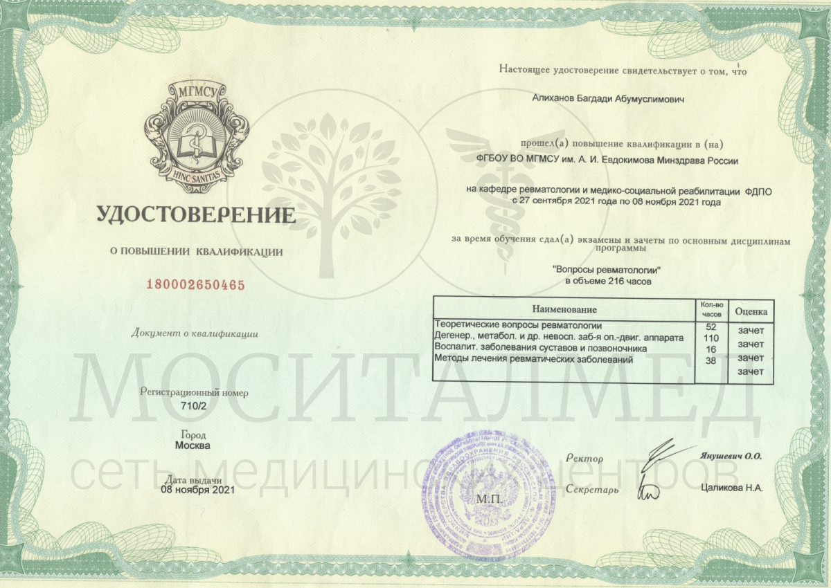 Алиханов 11 21